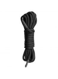 Черная веревка для бондажа Easytoys Bondage Rope - 5 м. - Easy toys - купить с доставкой в Димитровграде