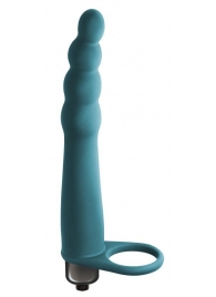 Зеленая вибронасадка для двойного проникновения Bramble - 16,5 см. - Lola Games - купить с доставкой в Димитровграде