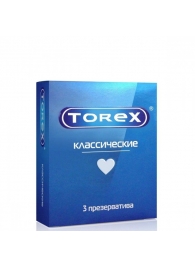 Гладкие презервативы Torex  Классические  - 3 шт. - Torex - купить с доставкой в Димитровграде