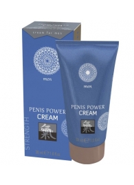 Возбуждающий крем для мужчин Penis Power Cream - 30 мл. - Shiatsu - купить с доставкой в Димитровграде