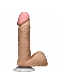 Реалистичный фаллоимитатор The Realistic Cock ULTRASKYN 6” на присоске - 17,3 см. - Doc Johnson