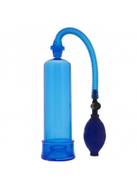 Синяя вакуумная помпа MENZSTUFF PENIS ENLARGER - Dream Toys - в Димитровграде купить с доставкой
