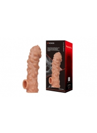 Насадка на фаллос с крупными бугорками EXTREME SLEEVE - 17,6 см. - KOKOS - в Димитровграде купить с доставкой