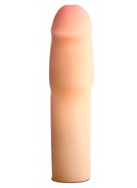 Телесная насадка-удлинитель на пенис PERFORMANCE 1.5INCH COCK XTENDER - 16 см. - Blush Novelties - в Димитровграде купить с доставкой