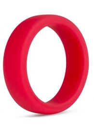 Красное эрекционное кольцо Silicone Go Pro Cock Ring - Blush Novelties - в Димитровграде купить с доставкой