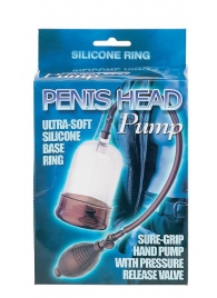 Помпа на головку фаллоса Penis Head Pump - Seven Creations - в Димитровграде купить с доставкой