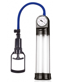 Прозрачная вакуумная помпа Sex Expert с манометром - Sex Expert - в Димитровграде купить с доставкой