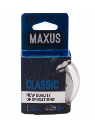 Классические презервативы в пластиковом кейсе MAXUS Classic - 3 шт. - Maxus - купить с доставкой в Димитровграде