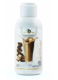 Интимный гель-смазка JUICY FRUIT с ароматом молочного шоколада - 100 мл. - БиоМед - купить с доставкой в Димитровграде