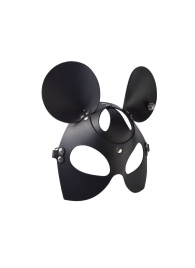 Черная кожаная маска  Мышка - Sitabella - купить с доставкой в Димитровграде