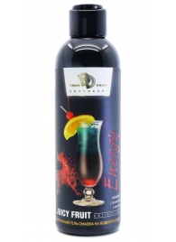 Интимный гель-смазка JUICY FRUIT с ароматом энергетика - 200 мл. - БиоМед - купить с доставкой в Димитровграде