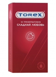 Презервативы Torex  Сладкая любовь  с ароматом клубники - 12 шт. - Torex - купить с доставкой в Димитровграде