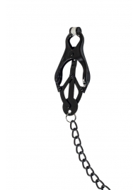 Зажимы на соски Darkside с цепочкой - Lola Games - купить с доставкой в Димитровграде