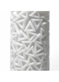 Белый 3D мастурбатор PILE - Tenga - в Димитровграде купить с доставкой
