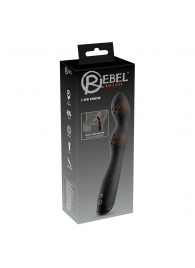 Черный вибромассажер простаты P-Spot - 23,5 см. - Orion - в Димитровграде купить с доставкой