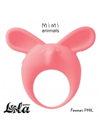 Оранжевое эрекционное кольцо Fennec Phil - Lola Games - в Димитровграде купить с доставкой