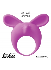 Фиолетовое эрекционное кольцо Fennec Phil - Lola Games - в Димитровграде купить с доставкой