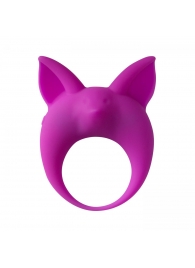 Фиолетовое эрекционное кольцо Kitten Kyle - Lola Games - в Димитровграде купить с доставкой