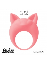 Оранжевое эрекционное кольцо Lemur Remi - Lola Games - в Димитровграде купить с доставкой