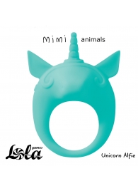 Зеленое эрекционное кольцо Unicorn Alfie - Lola Games - в Димитровграде купить с доставкой