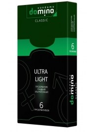 Супертонкие презервативы DOMINO Ultra Light - 6 шт. - Domino - купить с доставкой в Димитровграде