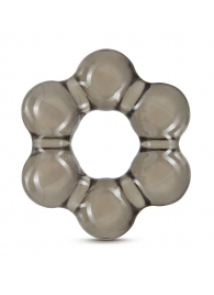 Дымчатое эрекционное кольцо Stay Hard Thick Bead Cock Ring - Blush Novelties - в Димитровграде купить с доставкой