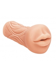 Телесный мастурбатор-ротик Sweet Lips - Lola Games - в Димитровграде купить с доставкой