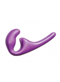 Фиолетовый безремневой страпон Seduction - 20,5 см. - Lola Games - купить с доставкой в Димитровграде