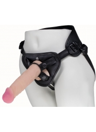 Пояс харнесс BEST UNI strap с 2 сменными насадками - 18,5 и 16 см. - LOVETOY (А-Полимер) - купить с доставкой в Димитровграде
