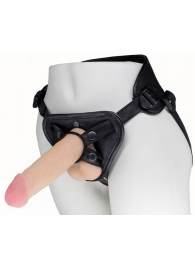 Пояс харнесс BEST UNI strap с 2 насадками - 18 и 22 см. - LOVETOY (А-Полимер) - купить с доставкой в Димитровграде