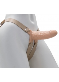 Телесный мужской парапротез MEN STYLE - 15 см. - LOVETOY (А-Полимер) - купить с доставкой в Димитровграде