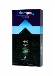 Презервативы увеличенного размера DOMINO Classic King size - 6 шт. - Domino - купить с доставкой в Димитровграде