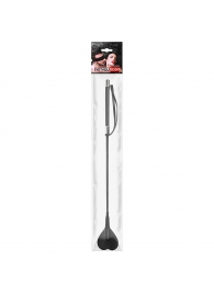 Черный стек с наконечником-сердечком - 54 см. - Notabu - купить с доставкой в Димитровграде