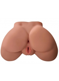 Кофейный мастурбатор-полуторс Perfect Ass Masturbator - Pipedream - в Димитровграде купить с доставкой