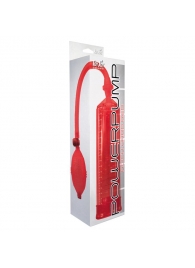 Красная вакуумная помпа Power Pump Red - Toy Joy - в Димитровграде купить с доставкой
