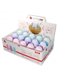 Набор из 15 мини-мастурбаторов Fantastic Egg Hard Boiled - Baile - в Димитровграде купить с доставкой