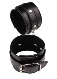 Черные оковы Classic Ankle Cuffs - Chisa - купить с доставкой в Димитровграде