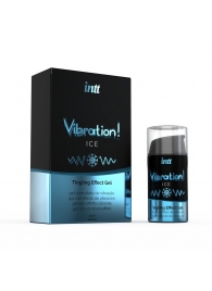 Жидкий интимный гель с эффектом вибрации Vibration! Ice - 15 мл. - INTT - купить с доставкой в Димитровграде