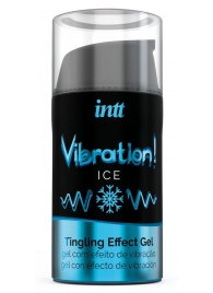 Жидкий интимный гель с эффектом вибрации Vibration! Ice - 15 мл. - INTT - купить с доставкой в Димитровграде