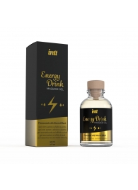 Массажный гель с согревающим эффектом Energy Drink - 30 мл. - INTT - купить с доставкой в Димитровграде