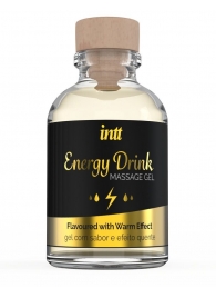 Массажный гель с согревающим эффектом Energy Drink - 30 мл. - INTT - купить с доставкой в Димитровграде
