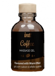 Массажный гель с согревающим эффектом Coffee - 30 мл. - INTT - купить с доставкой в Димитровграде
