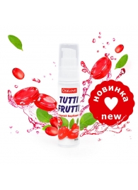 Гель-смазка Tutti-frutti со вкусом барбариса - 30 гр. - Биоритм - купить с доставкой в Димитровграде