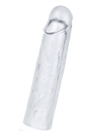 Прозрачная насадка-удлинитель Flawless Clear Penis Sleeve Add 1 - 15,5 см. - Lovetoy - в Димитровграде купить с доставкой