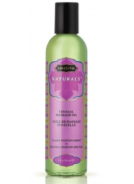Массажное масло Naturals Island Passion Berry с ароматом тропических фруктов - 236 мл. - Kama Sutra - купить с доставкой в Димитровграде