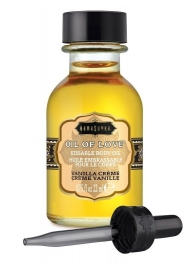 Масло для ласк с ароматом ванили Oil of Love Vanilla Creme - 22 мл. - Kama Sutra - купить с доставкой в Димитровграде