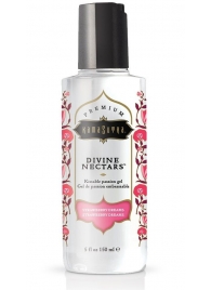 Гель-лубрикант на водной основе Divine Nectars Strawberry Dream с ароматом клубники - 150 мл. - Kama Sutra - купить с доставкой в Димитровграде