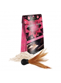 Пудра для тела Honey Dust Body Powder с ароматом клубники - 28 гр. - Kama Sutra - купить с доставкой в Димитровграде