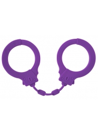 Фиолетовые силиконовые поножи Limitation - Lola Games - купить с доставкой в Димитровграде