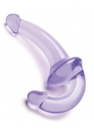 Фиолетовый безремневой страпон Strapless Strap-On - Lux Fetish - купить с доставкой в Димитровграде